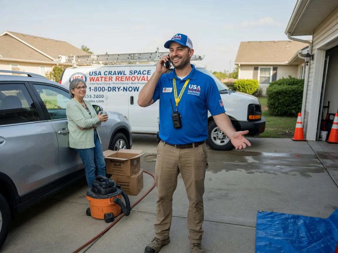 Crawl Space Water Removal Moscow, OH FAQs